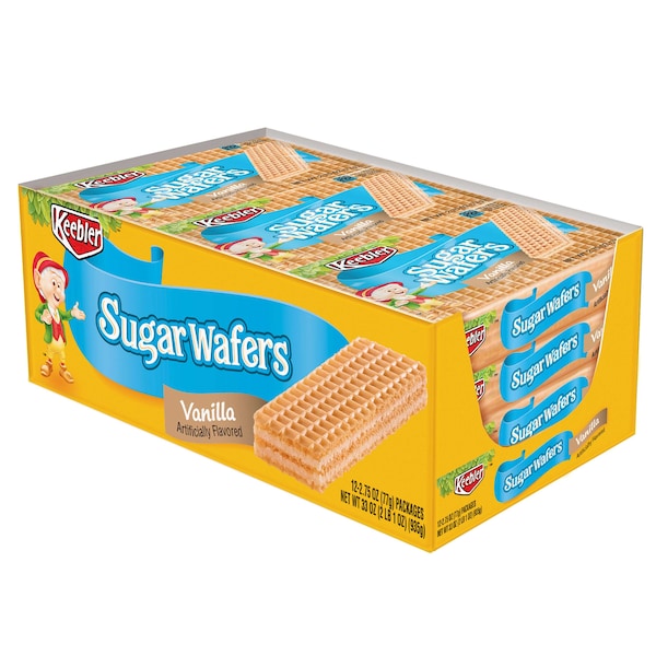 Keebler Keebler Vanilla Sugar Wafer Cookie 2.75 oz. Packet, PK144